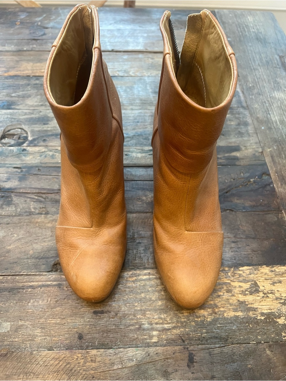 Rag & Bone Newbury Leather Boots Sz 41